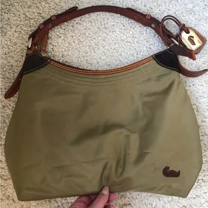 EXCELLENT condition nylon Dooney & Bourke Erica bag
